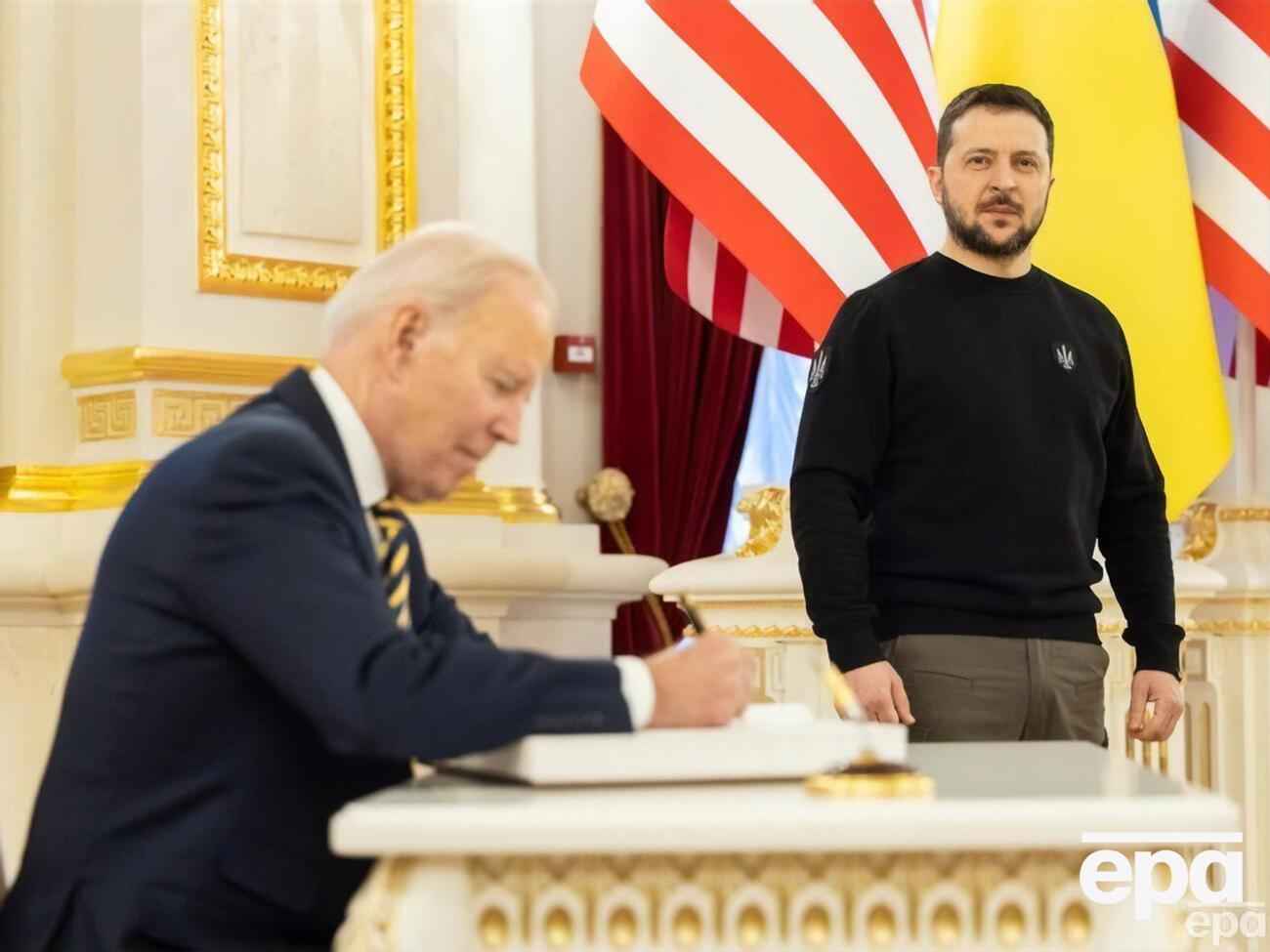 Зеленский заверил, что Украина, США и партнеры победят в&nbsp;историческом противостоянии с Россией