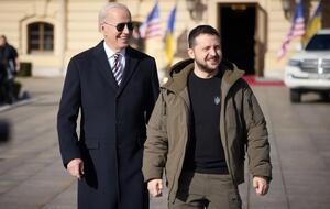 Зеленский охарактеризовал переговоры с Байденом в Киеве как "полезные"