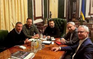 Президент Украины встретился с израильскими депутатами