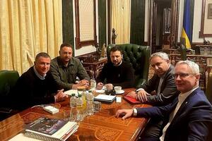 Президент Украины встретился с израильскими депутатами