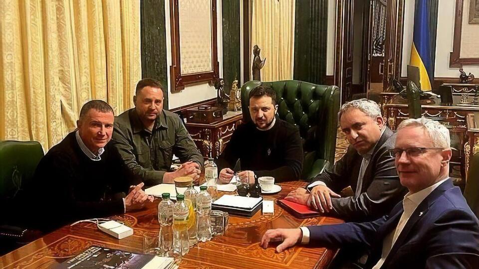 Президент Украины встретился с израильскими депутатами