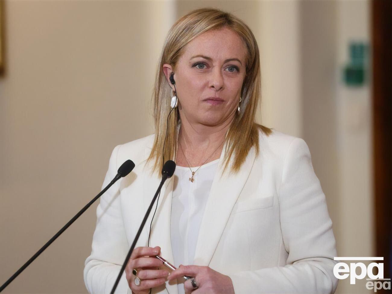 Мелоні заявила, що сподівалася на "інші слова" від Путіна