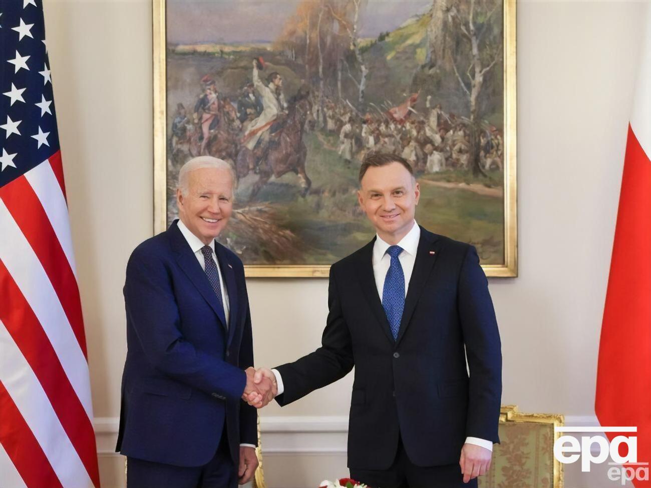 Байден і Дуда торкнулися у своїх переговорах України