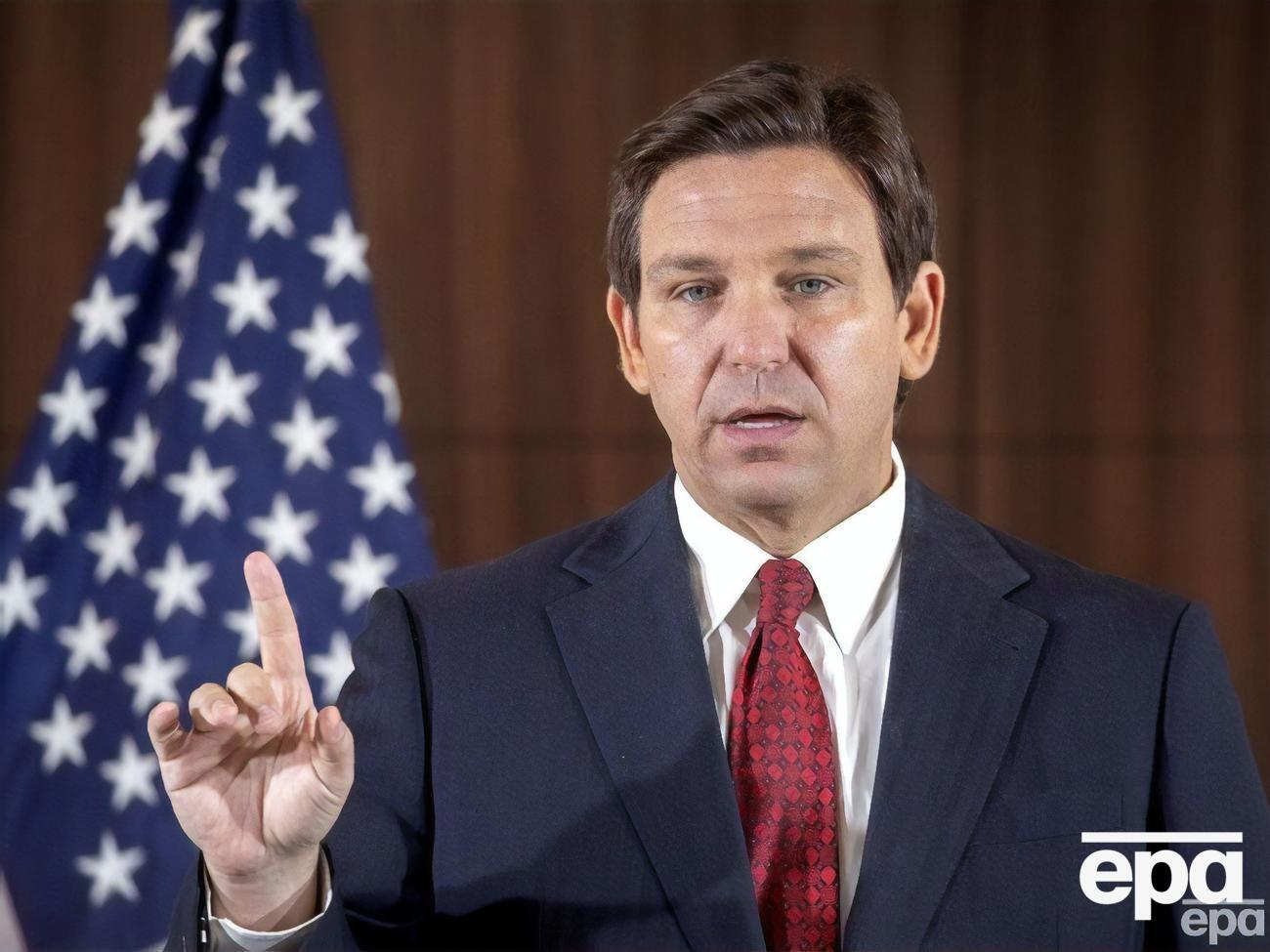 Десантис считает, что Америка не должна вмешиваться в вопросы "границ на том конце света"