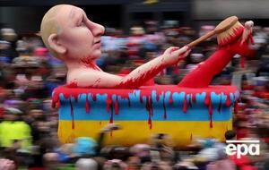 Одной из тем карнавала стала война в Украине