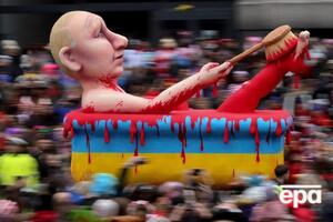 Одной из тем карнавала стала война в Украине