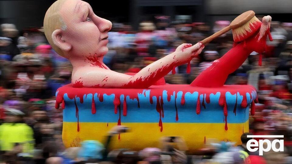 Одной из тем карнавала стала война в Украине