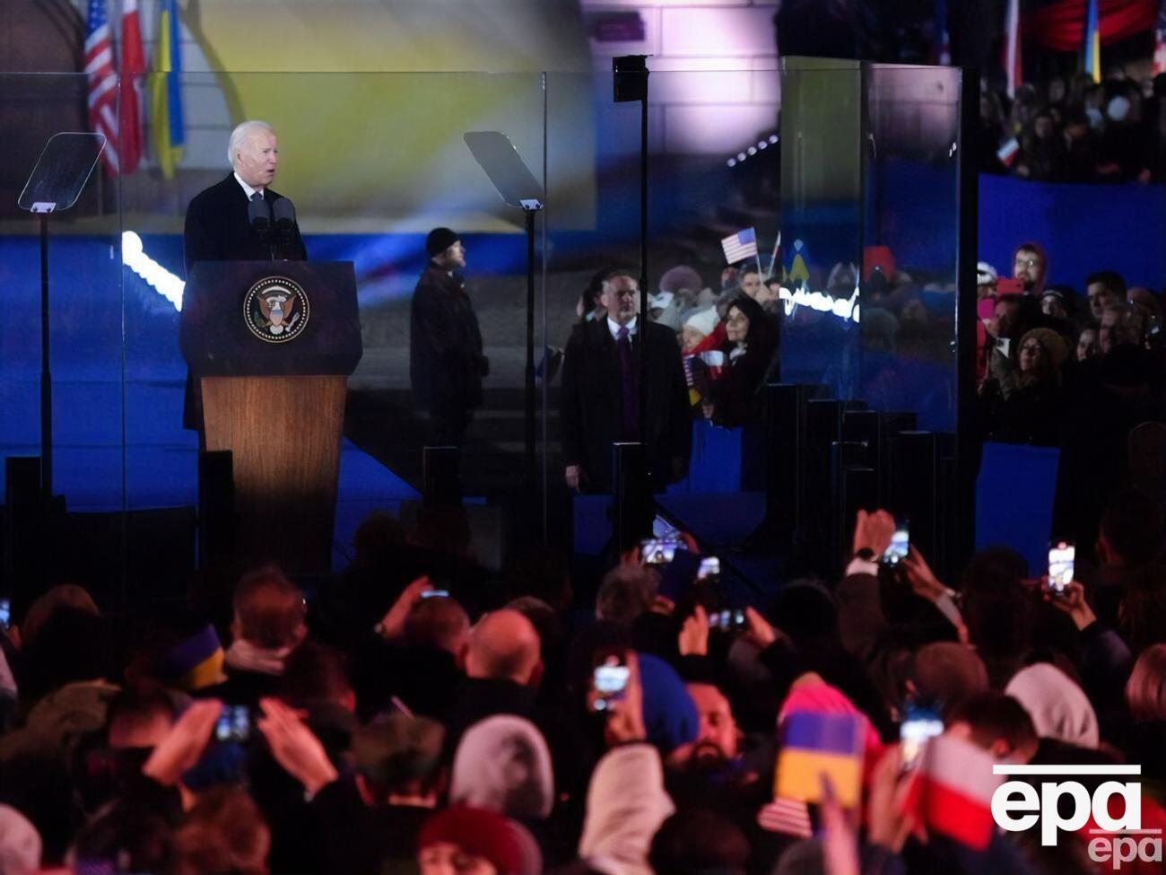 Байден подчеркнул, что "вечные принципы" людей необходимо защищать