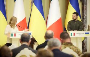 Для Украины важно признание Голодомора геноцидом украинского народа, отметил на совместной пресс-конференции с Мелони Зеленский