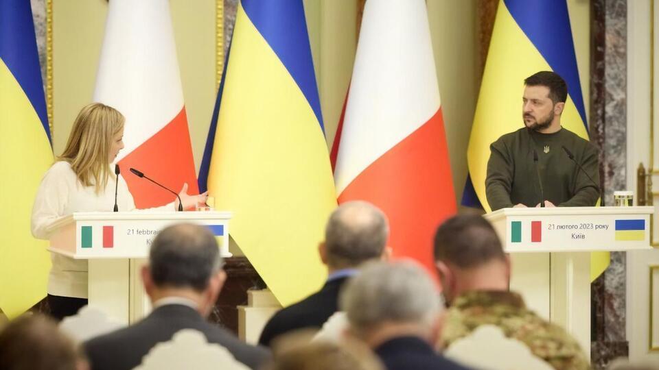 Для України важливим є визнання Голодомору геноцидом українського народу, зазначив на спільній пресконференції із Мелоні Зеленський