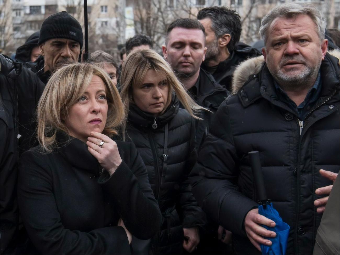Мелоні була "глибоко вражена" побаченим у Бучі та Ірпені, зазначили у Київській ОВА