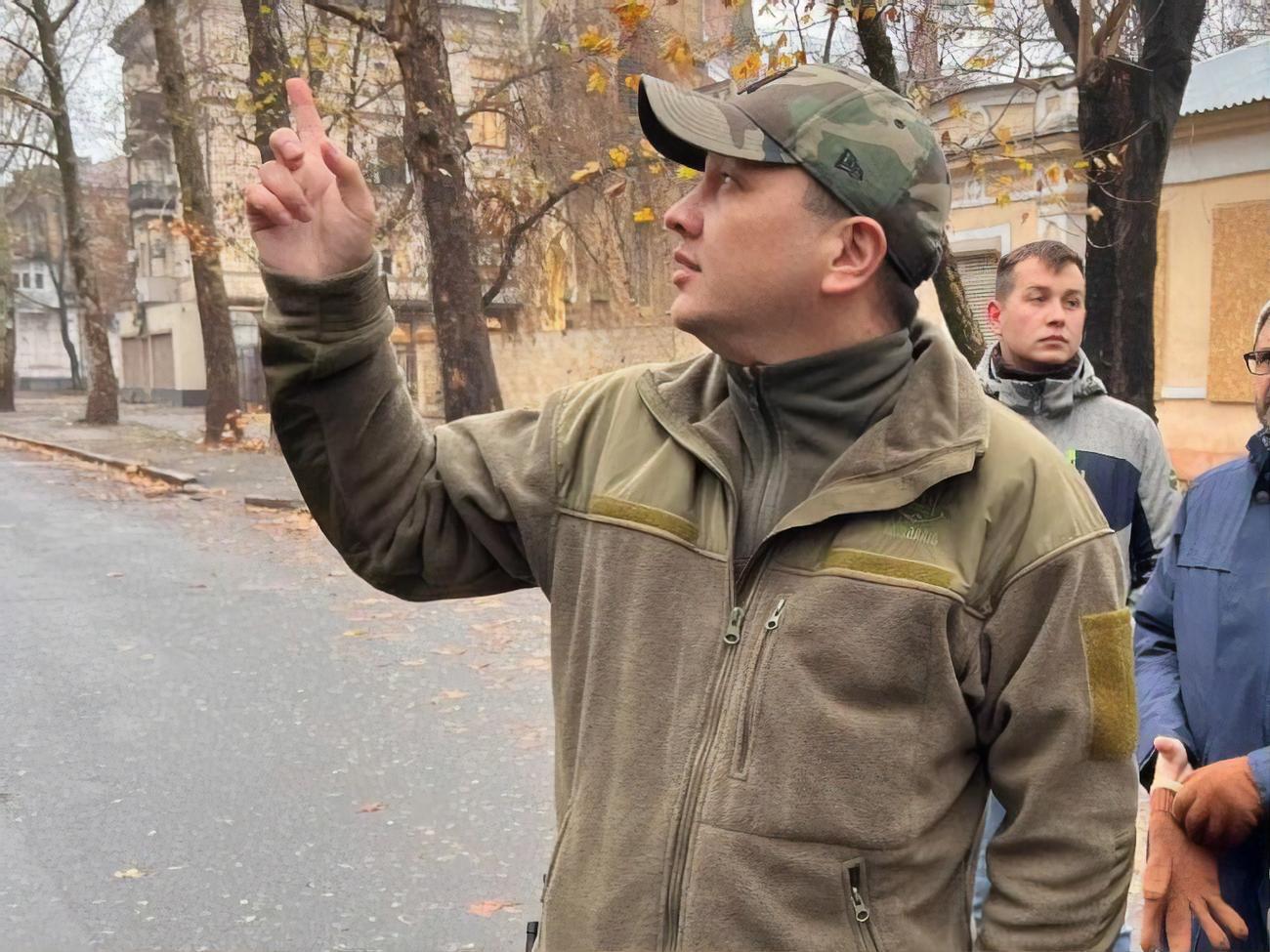 За словами Кіма, противник вів обстріл із реактивних систем залпового вогню