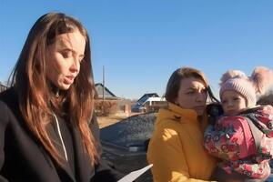 Дорофеева на кладбище в присутствии вдовы героя и его маленькой дочери "вручила" Верхогляду погоны подполковника
