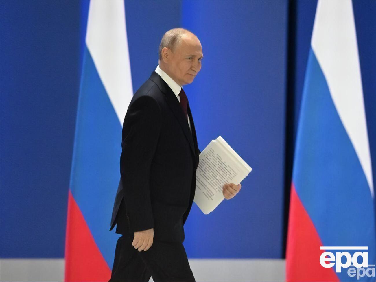 "Патриотический" сегмент российских соцсетей раскритиковал послание Путина за бессодержательность, отметили в ISW