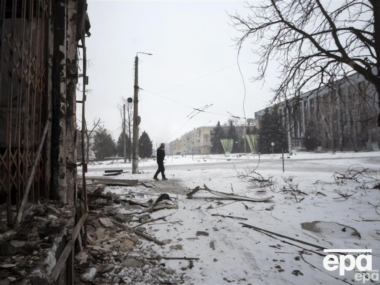 Основными целями России являются Купянск, Лиман, Бахмут (на фото), Марьинка, Авдеевка и Угледар, отметили в ГУР Минобороны Украины