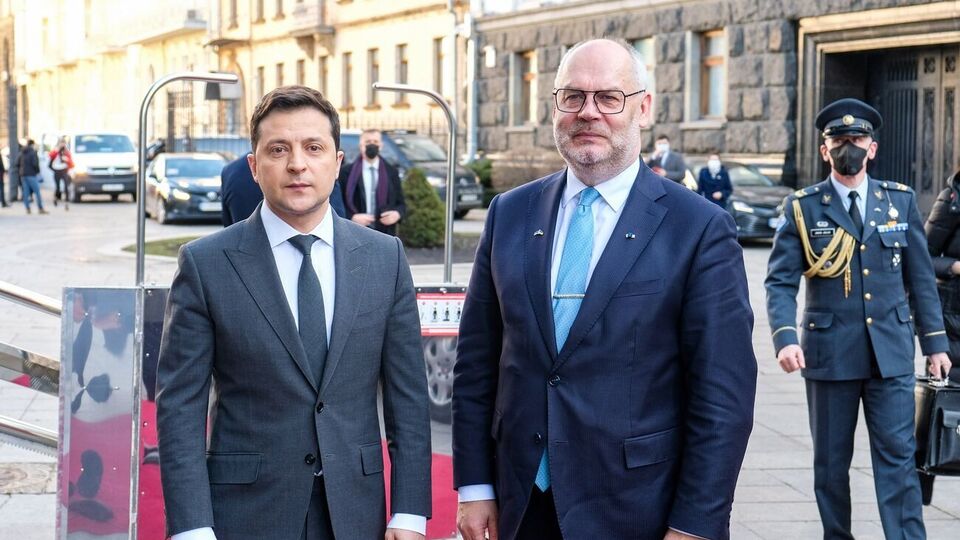 Каріс (праворуч) розповів, що познайомився із Зеленським за два дні до початку повномасштабного нападу РФ