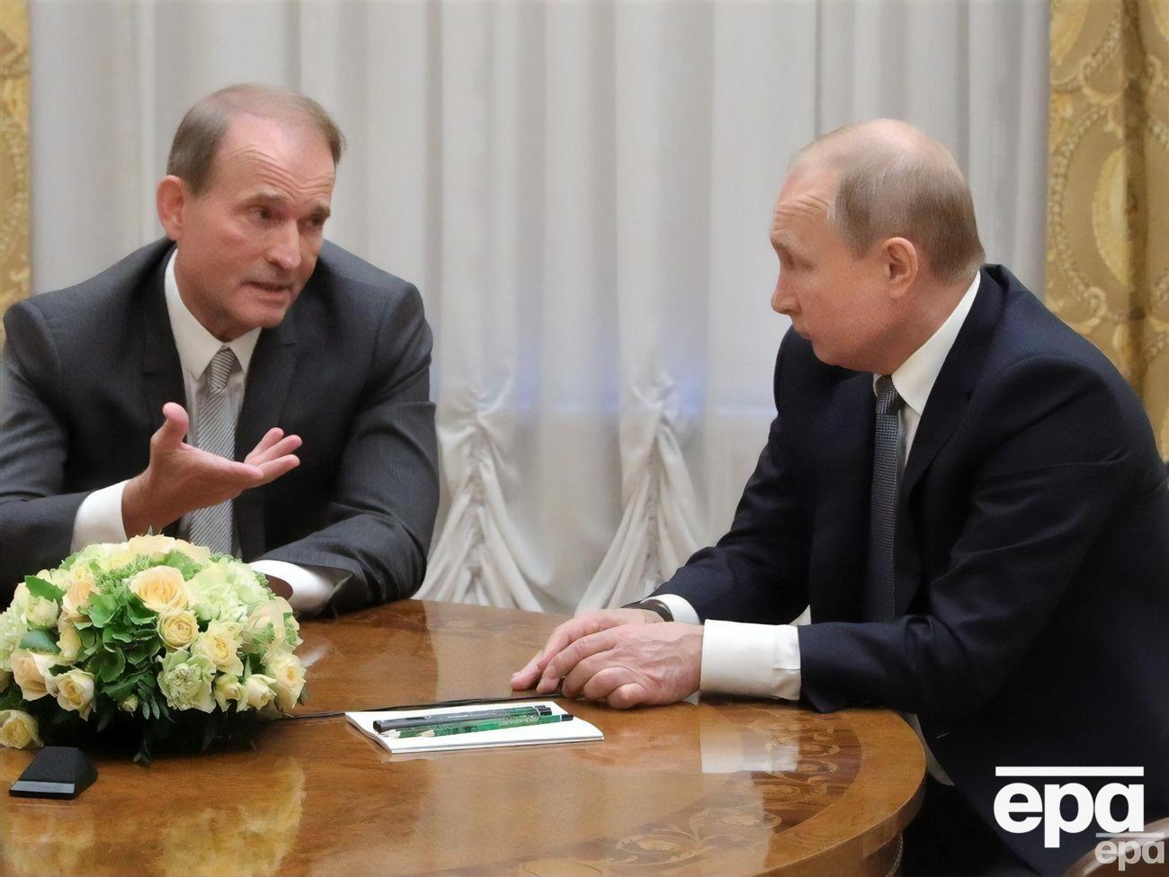 Рада досрочно лишила мандата нардепа кума Путина (справа) Медведчука (слева) 13 января