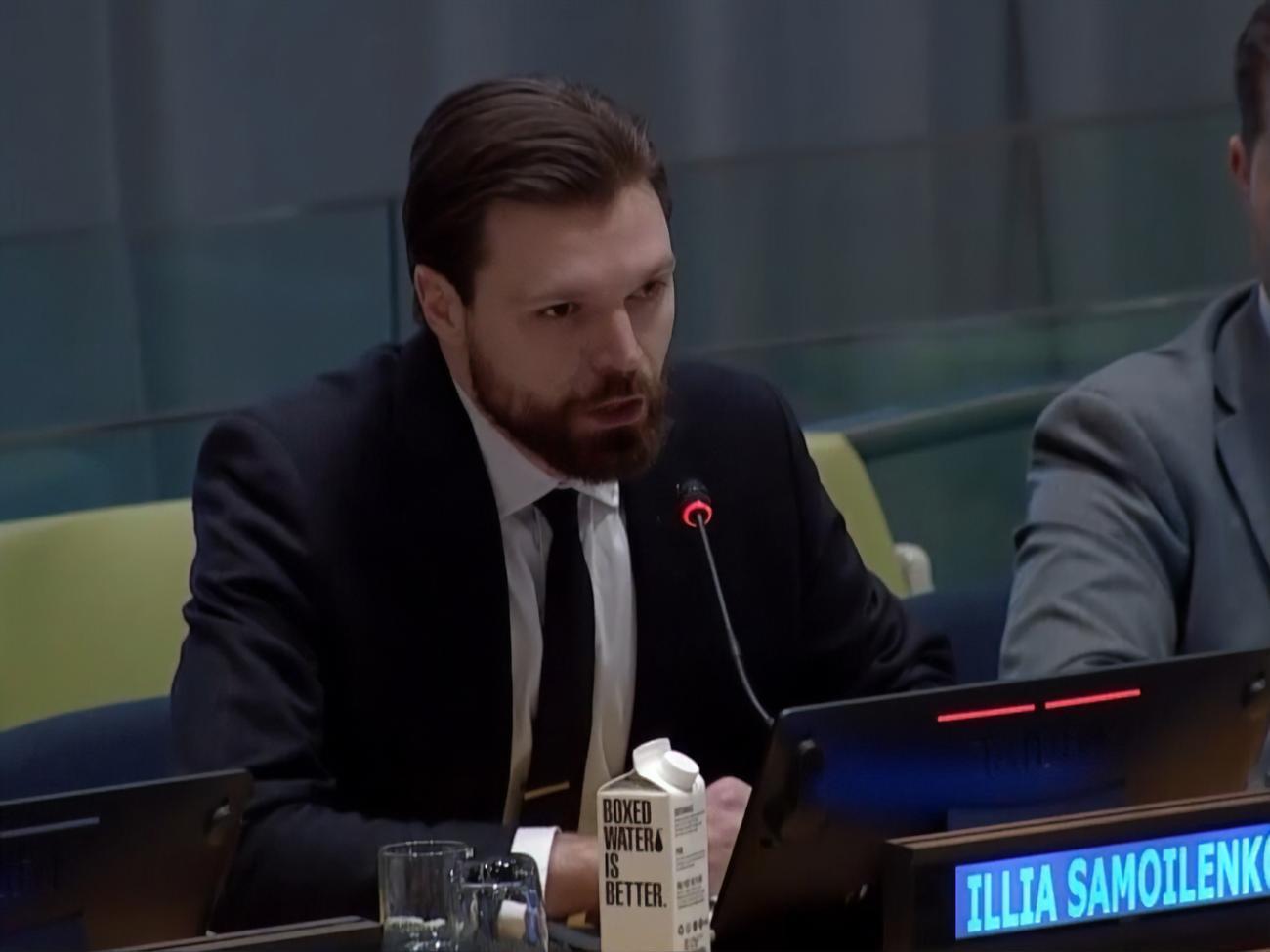 Самойленко у штаб-квартирі ООН: Зараз багато українців змушені бути солдатами та бути на передовій. Вони ніколи не обирали цей шлях, не хотіли бути солдатами