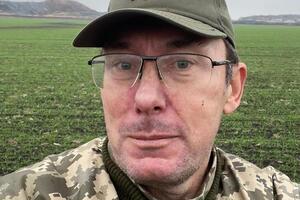 Луценко останніми місяцями служить у районі Бахмута