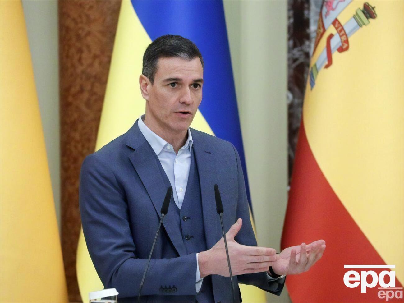 Санчес розповів, скільки танків Іспанія дасть Україні