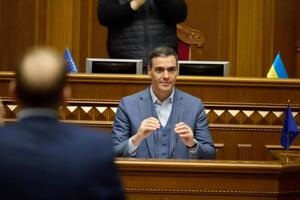 Санчес – депутатам Ради: Ви боретеся за правду, і в цьому є різниця між вами та Росією