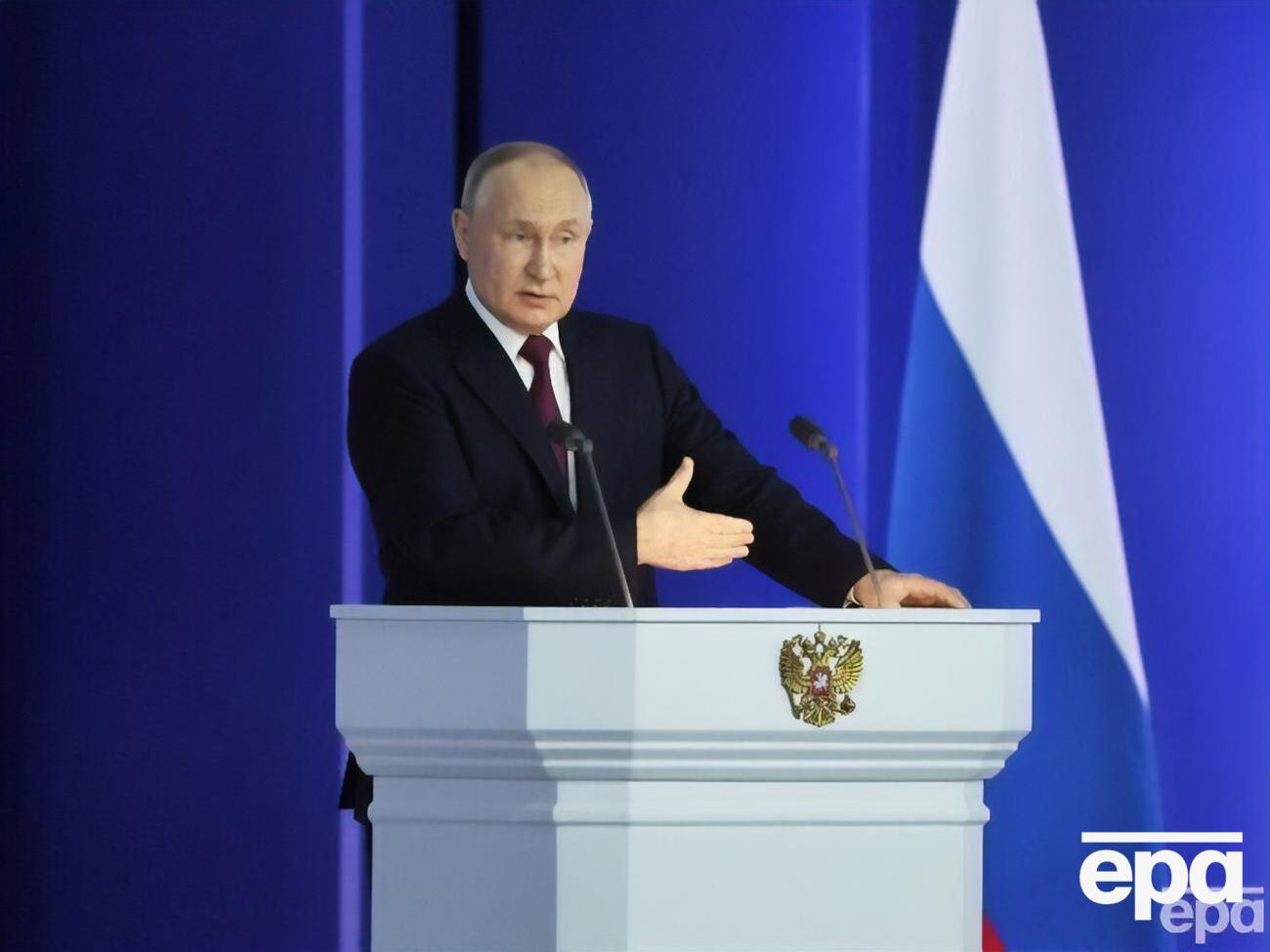 Путін вважає, що його послання до Федеральних зборів було важко слухати