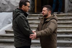 Моравецький прибув із візитом до Києва у першу річницю повномасштабної війни РФ проти України