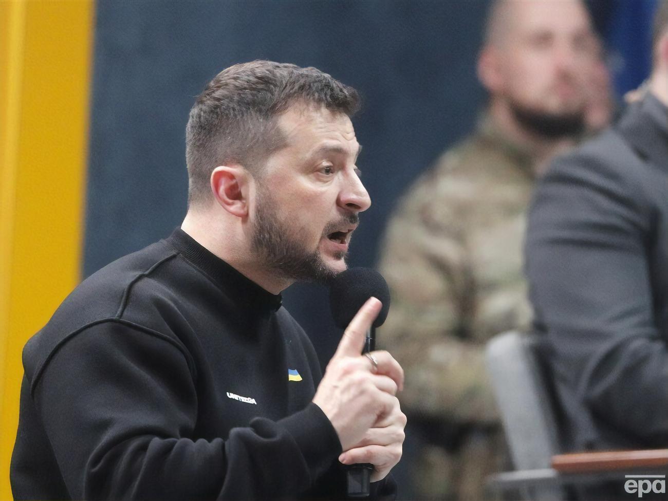 Украине "нужна тотальная поддержка мира", отметил Зеленский