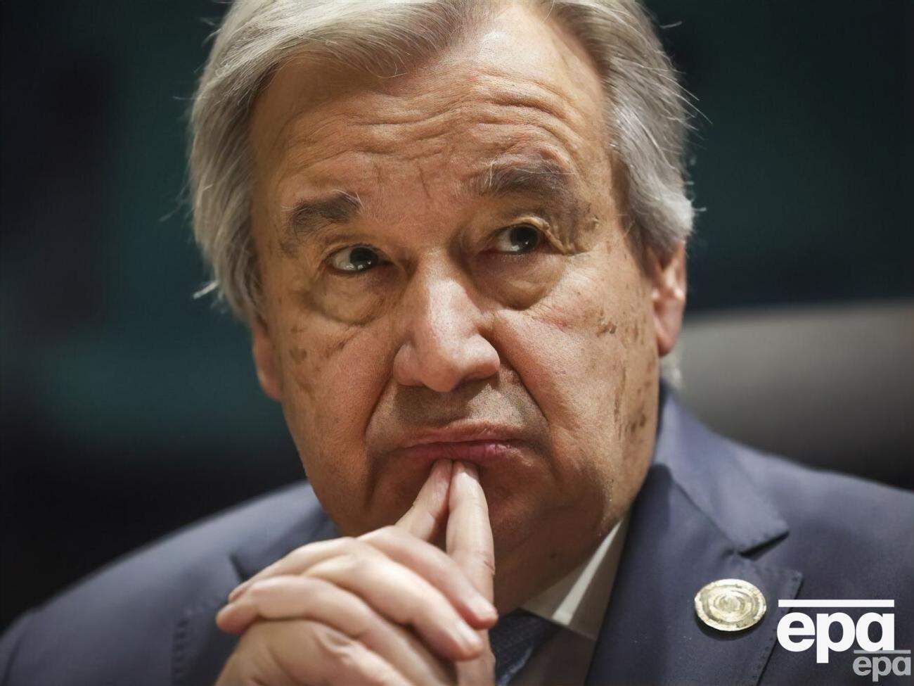 Гутерриш:&nbsp;Жизнь стала адом для народа Украины