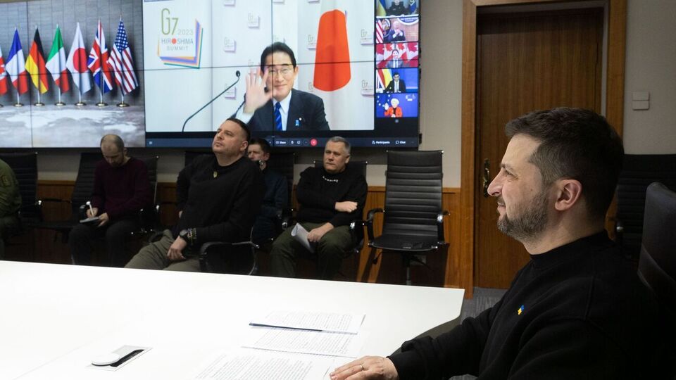 Зеленський подякував лідерам і народам країн "Великої сімки" за солідарність, єдність і допомогу Україні