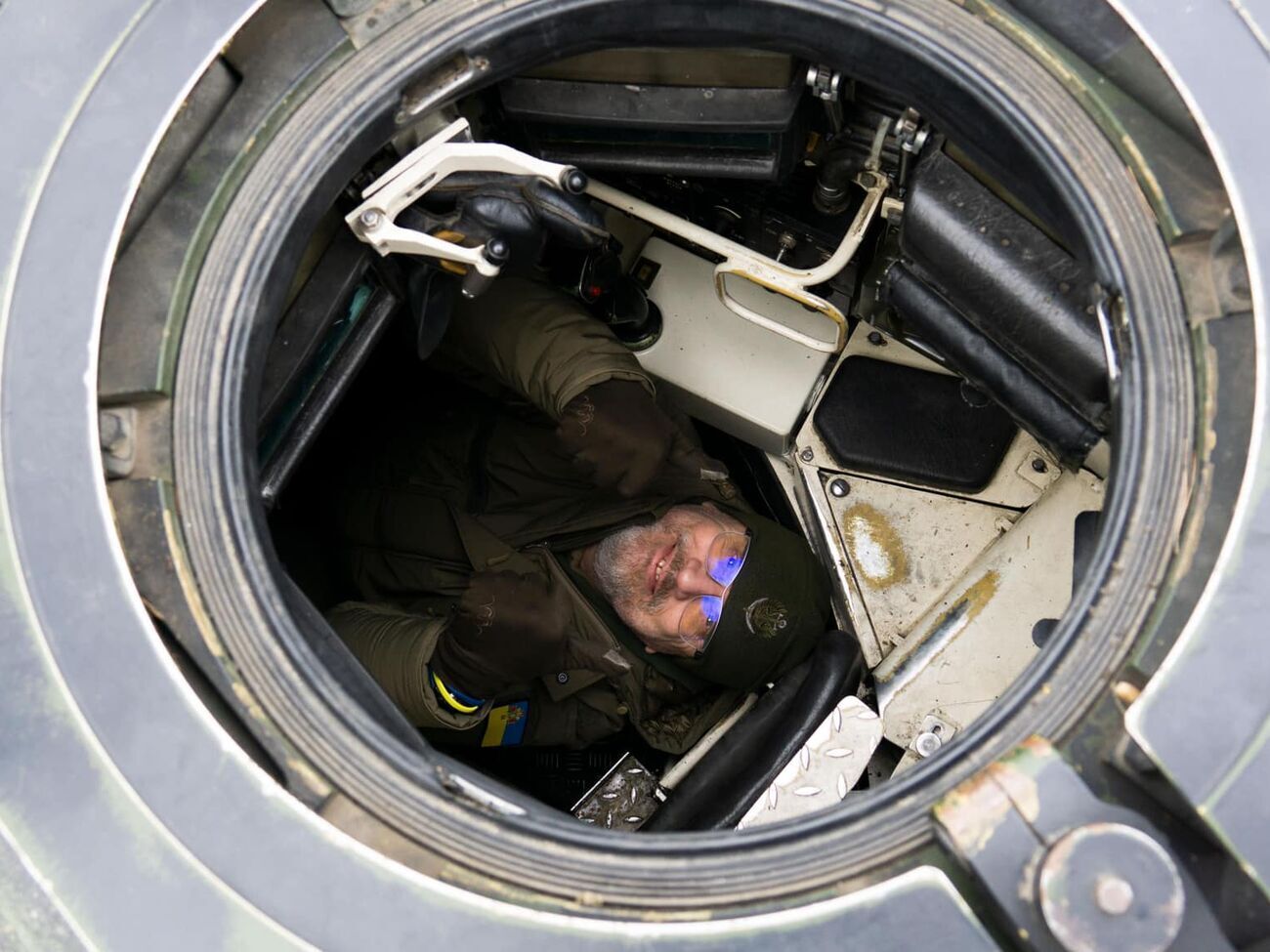 Резников лично оценил один из первых четырех танков Leopard 2A4, переданных Украине