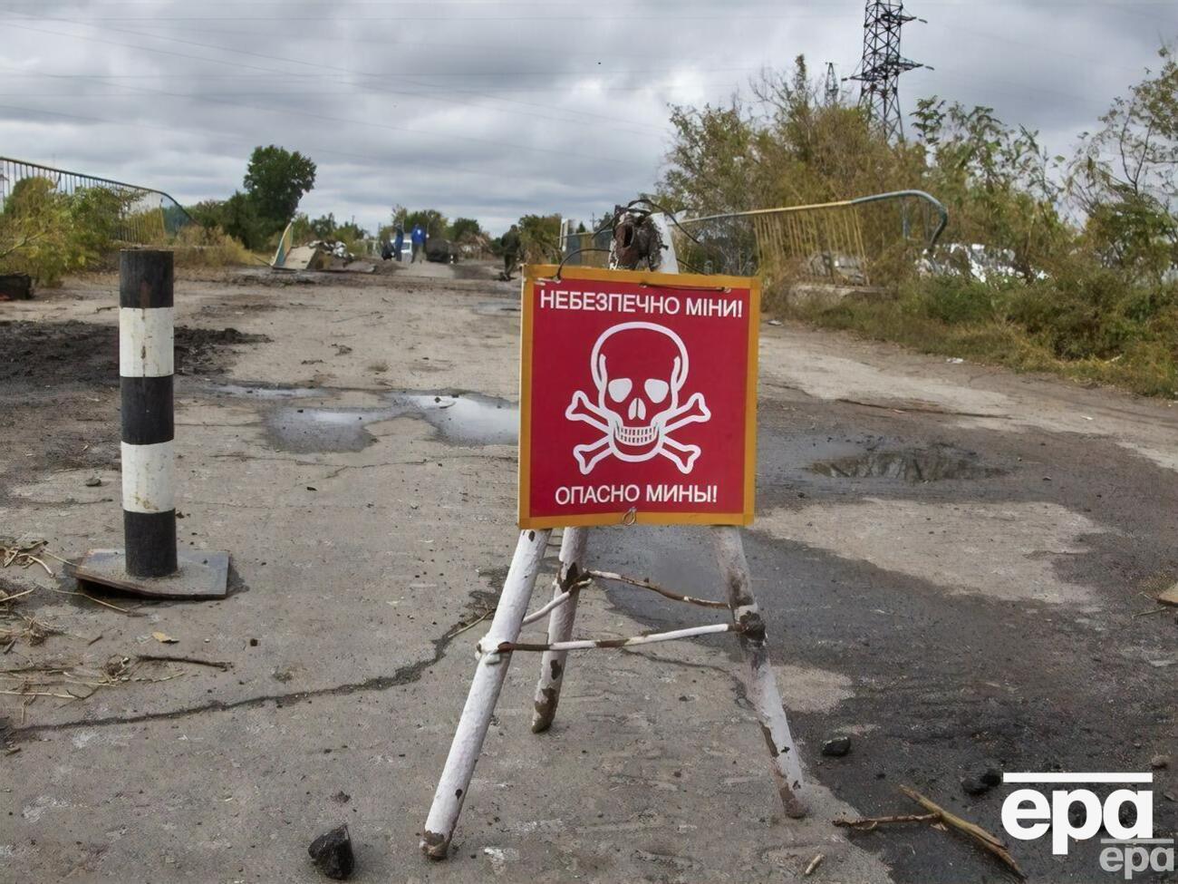 Розмінування території України після вторгнення РФ триватиме роками, вважають у МВС