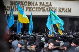 Цього дня у 2014 році у Криму відбувся багатотисячний проукраїнський мітинг