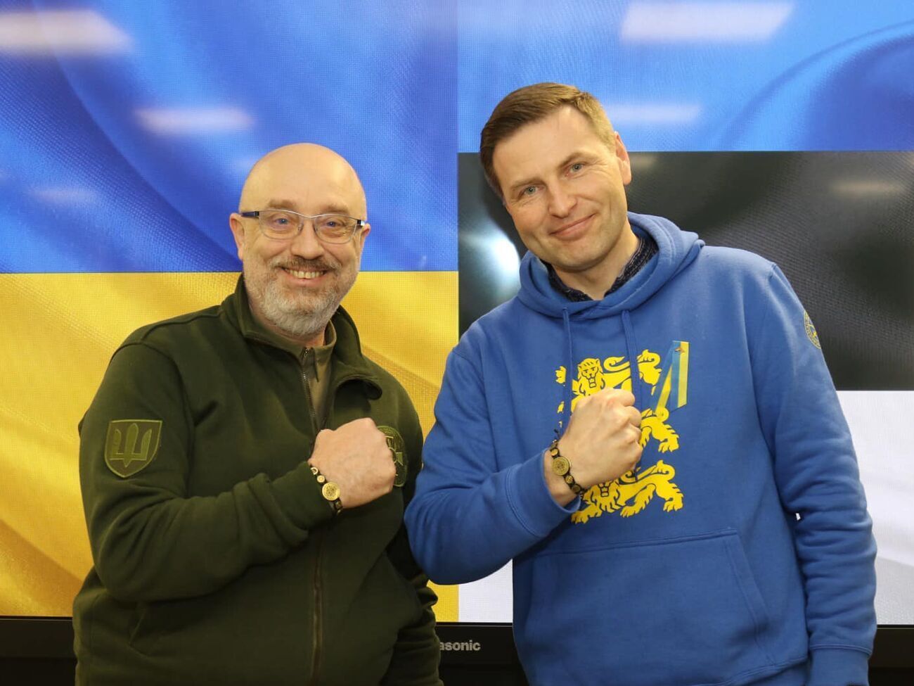 Резніков на зустрічі з Певкуром: Я в захваті від народу Естонії і їхньої підтримки