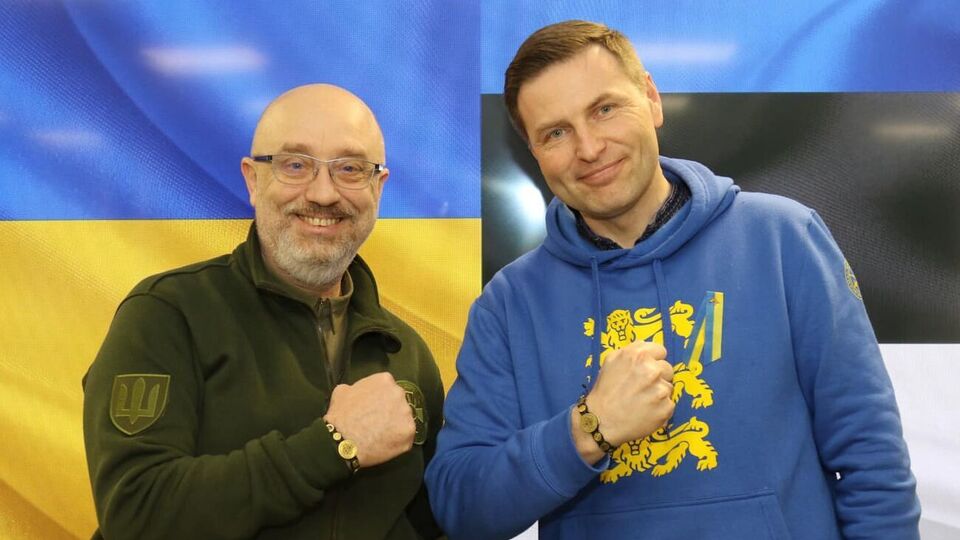 Резніков на зустрічі з Певкуром: Я в захваті від народу Естонії і їхньої підтримки