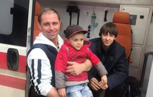 "Швидка" відвезла хлопчиків у Полтаву до батька