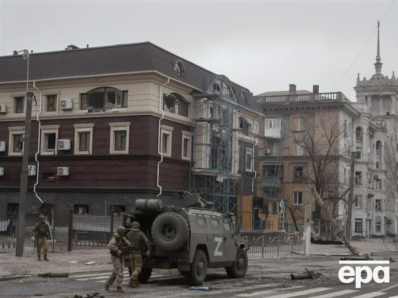 Оккупантам и коллаборантам запретили признавать взрывы в Мариуполе