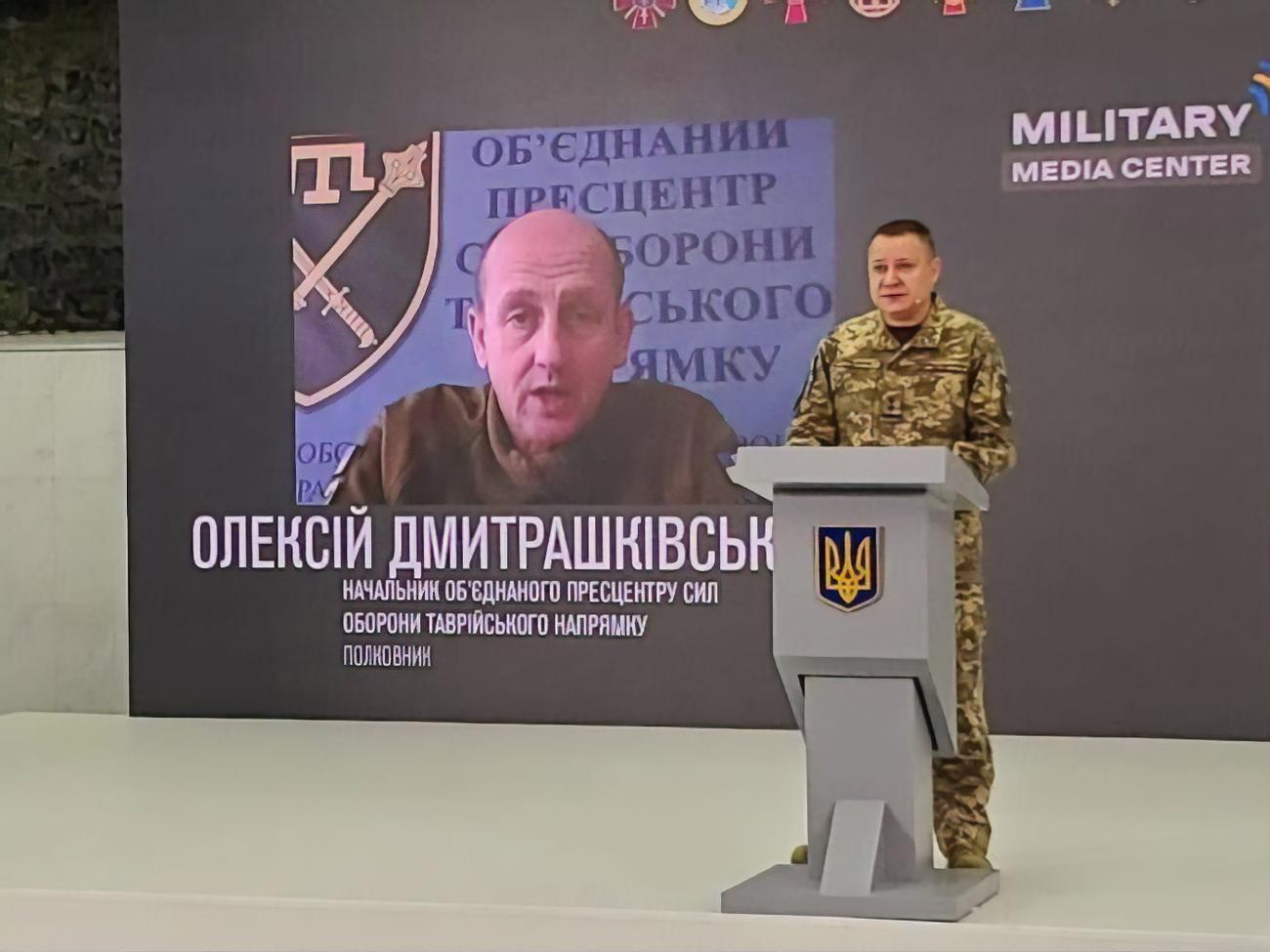 Дмитрашковский убежден, что вероятное наступление оккупантов на Запорожье не имеет перспектив