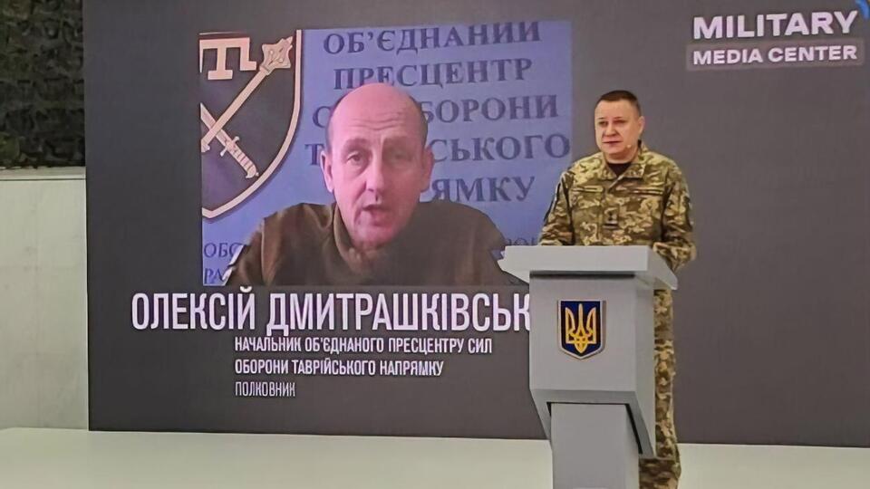 Дмитрашківський переконаний, що в імовірного наступу окупантів на Запоріжжя немає перспектив