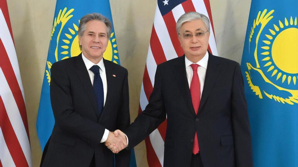 Блінкен і Токаєв зазначили, що США та Казахстан пов'язують міцні відносини