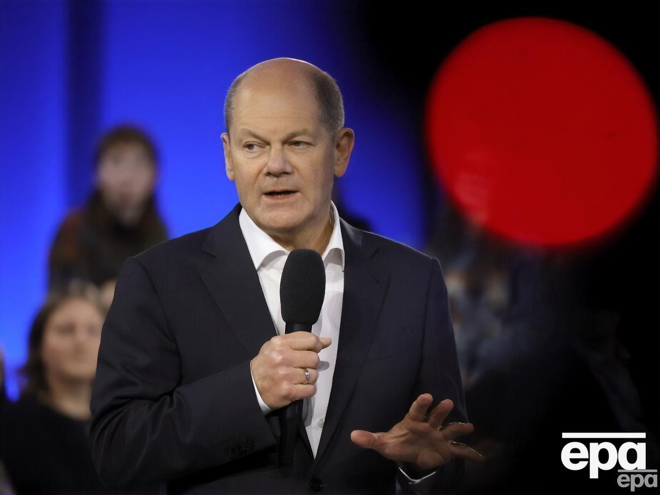 Шольц запевнив, що Німеччина докладатиме всіх зусиль, щоб уникнути конфлікту між Росією й НАТО