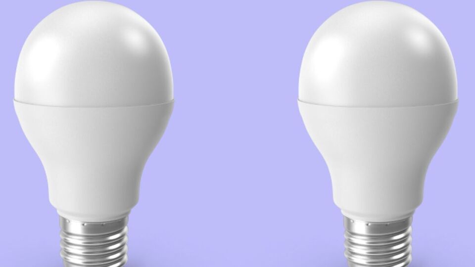Обменять можно только пять бытовых ламп на пять LED-ламп, не меньше, отметили в "Дії"