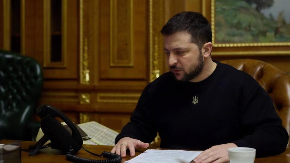 Зеленский поблагодарил Сунака за старт обучения украинских танкистов