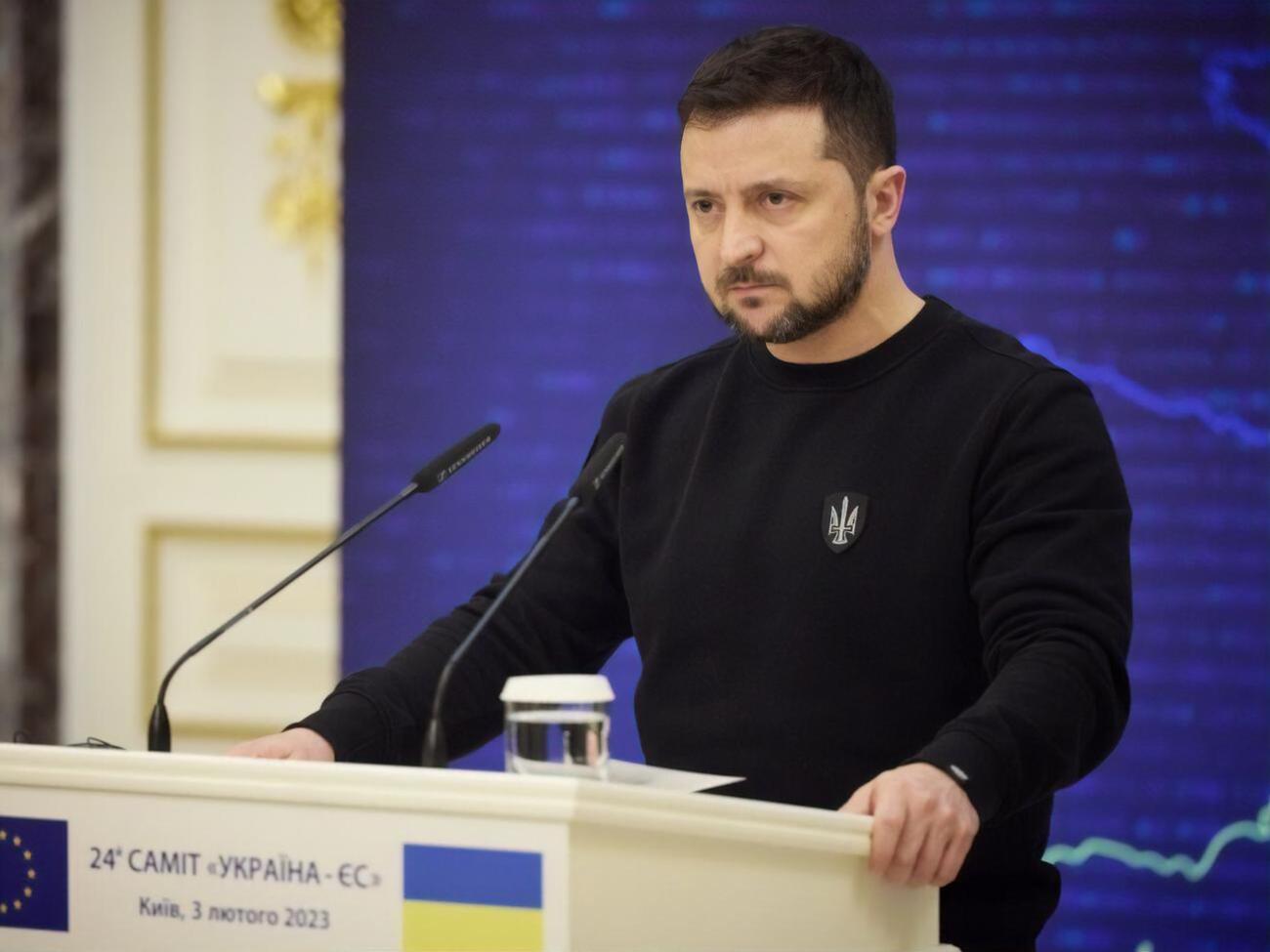 Зеленский:&nbsp;Есть представление от СБУ по отношению к лицам, у которых зафиксировано наличие российского гражданства
