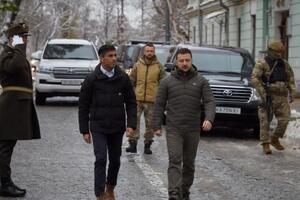 Сунак и Зеленский днем провели телефонный разговор