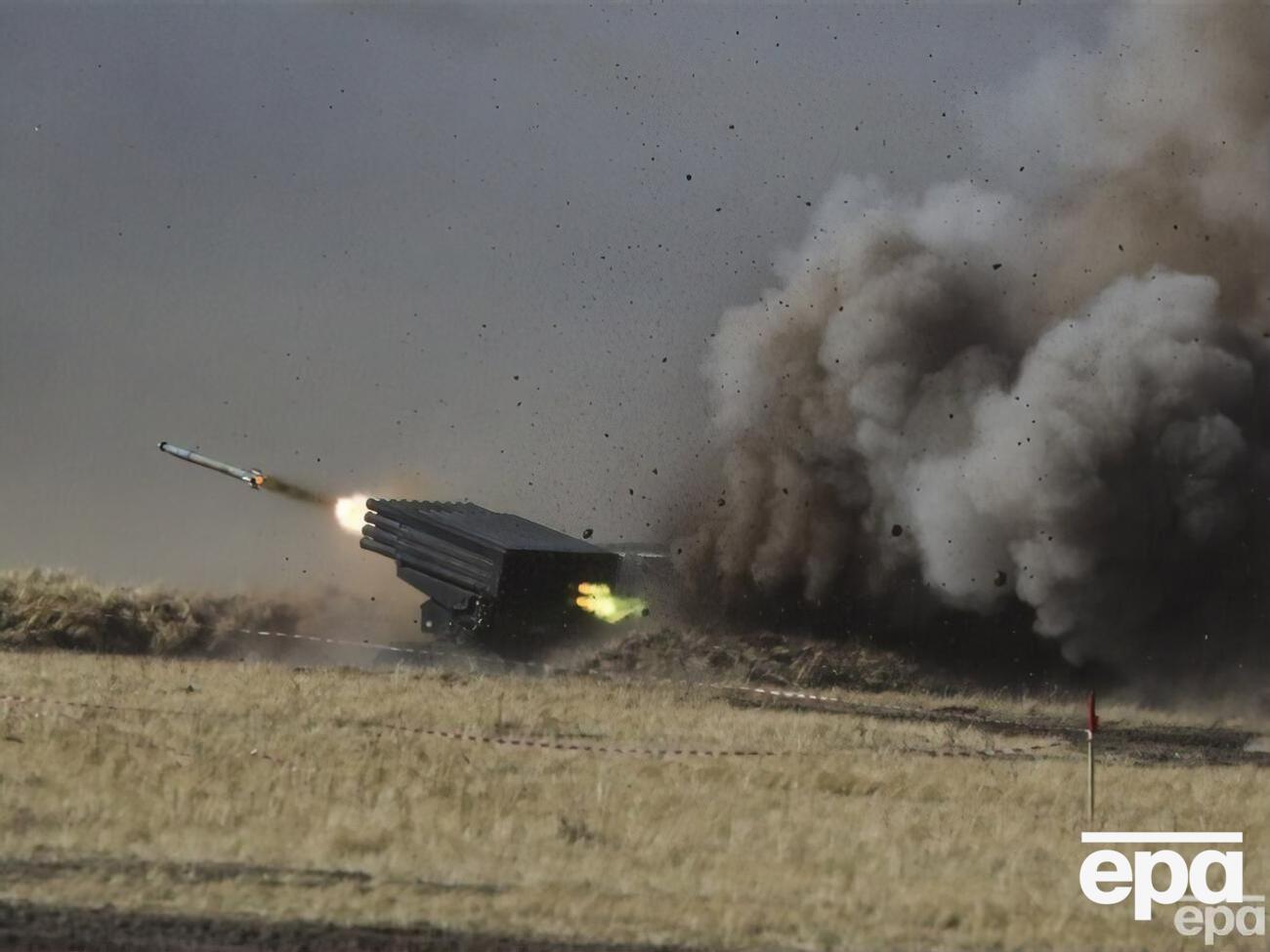 Оккупанты применяли для обстрелов РСЗО