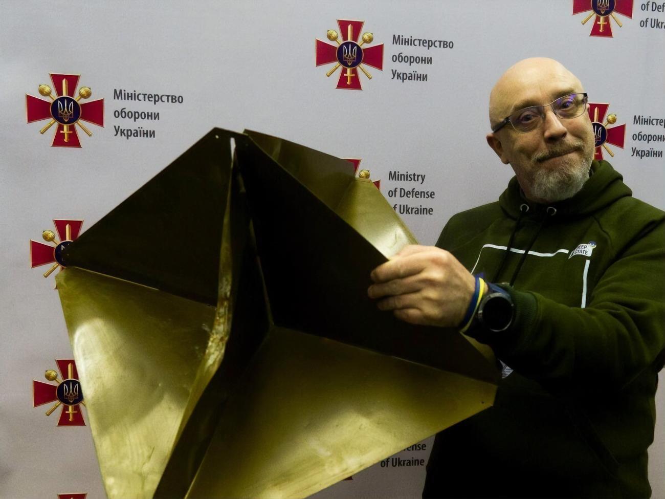 Резников:&nbsp;Вся территория у Херсонского моста была покрыта десятками таких российских отражателей