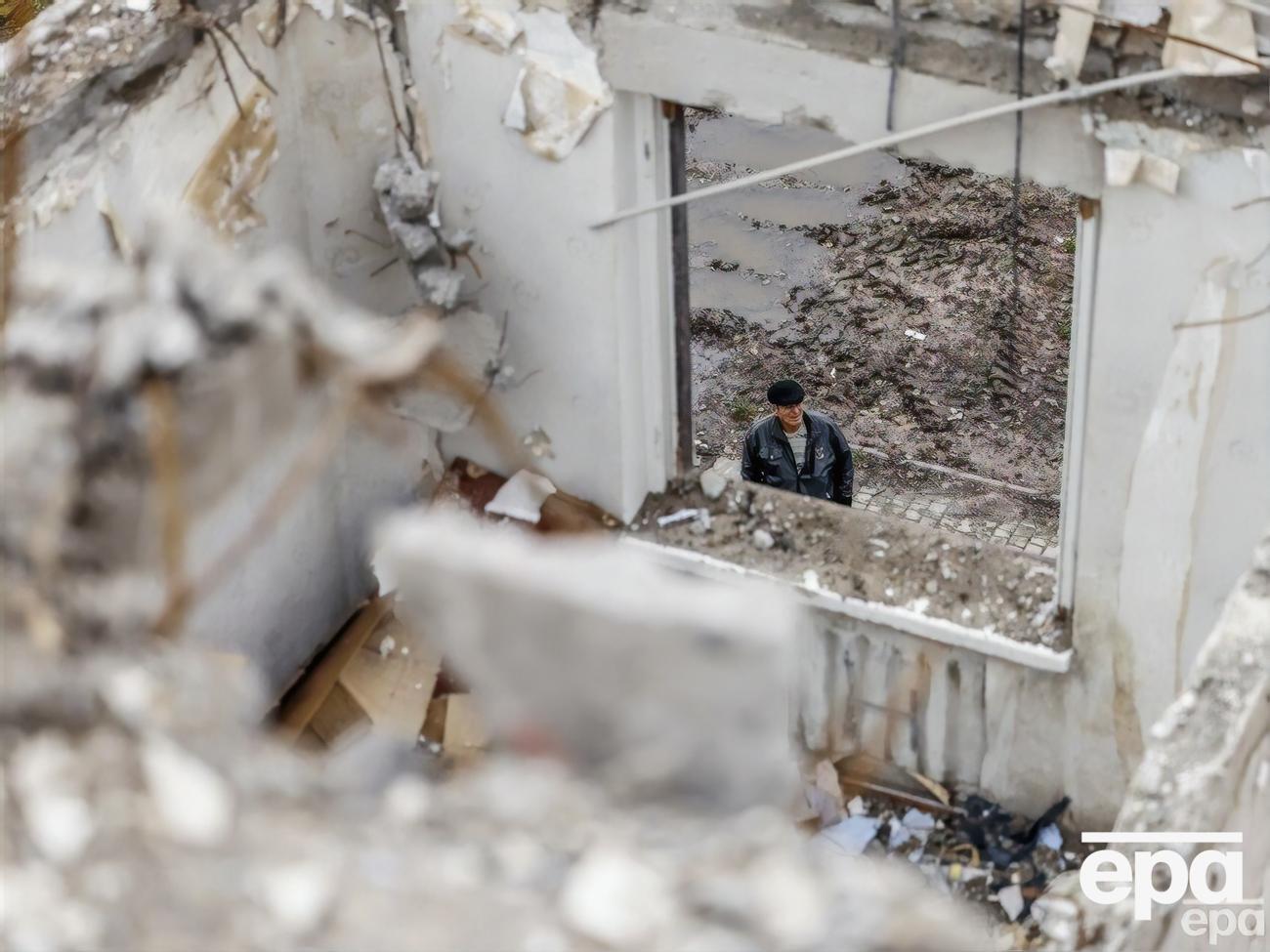 На месте обстрела люди не пострадали