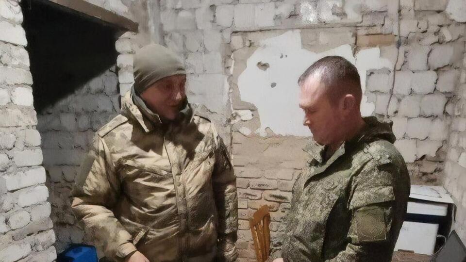 По словам оккупантов, в результате обстрела никто из них не пострадал