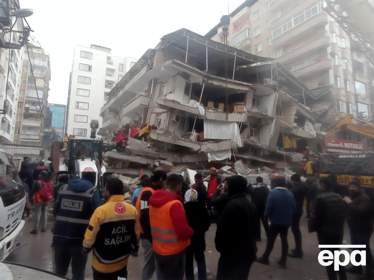 У ніч проти 6 лютого в Туреччині стався землетрус